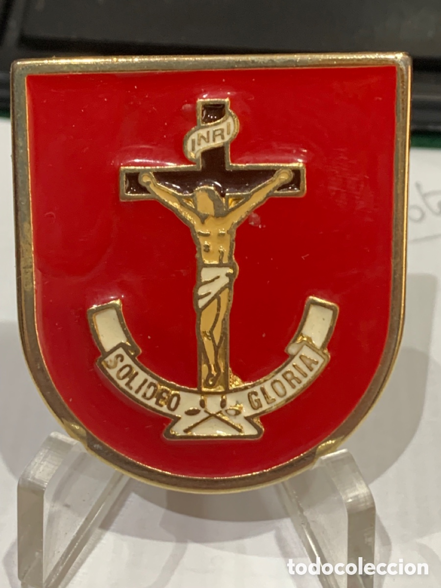 Militaria: Placa Legi&oacute;n mide 4,5 x 4 cm