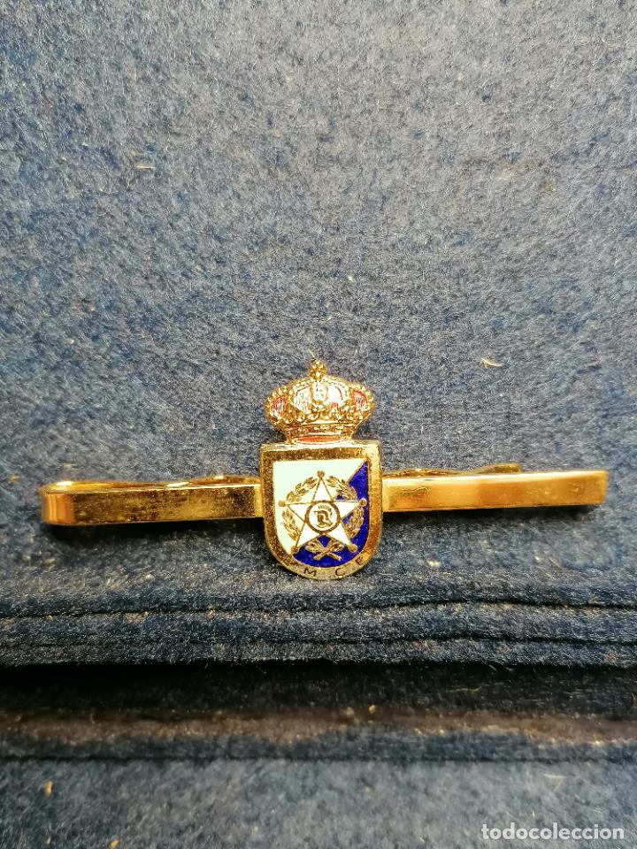 Militaria: PISACORBATAS PASADOR EMCE ESCUELA MILITAR CIENCIAS DE LA EDUCACION