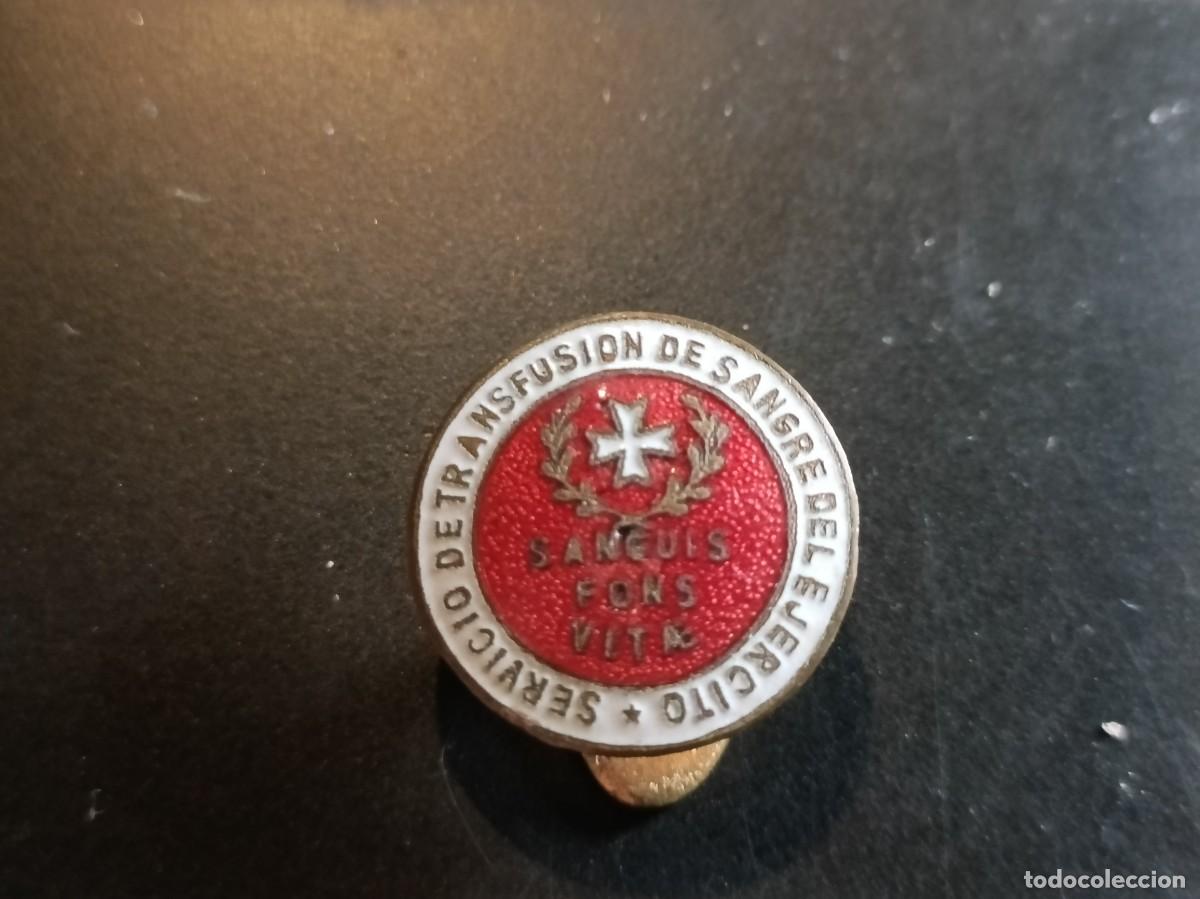 Militaria: Miniatura de solapa de donante del Ej&eacute;rcito - Foto 1