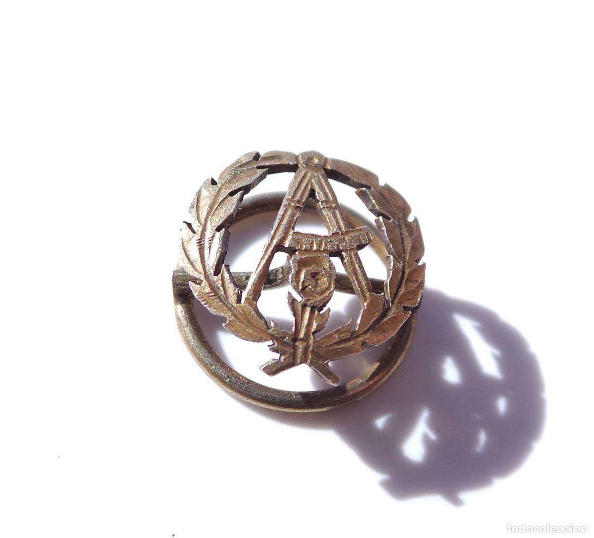 Militaria: INSIGNIA DE SOLAPA. ARQUITECTO. - Foto 1