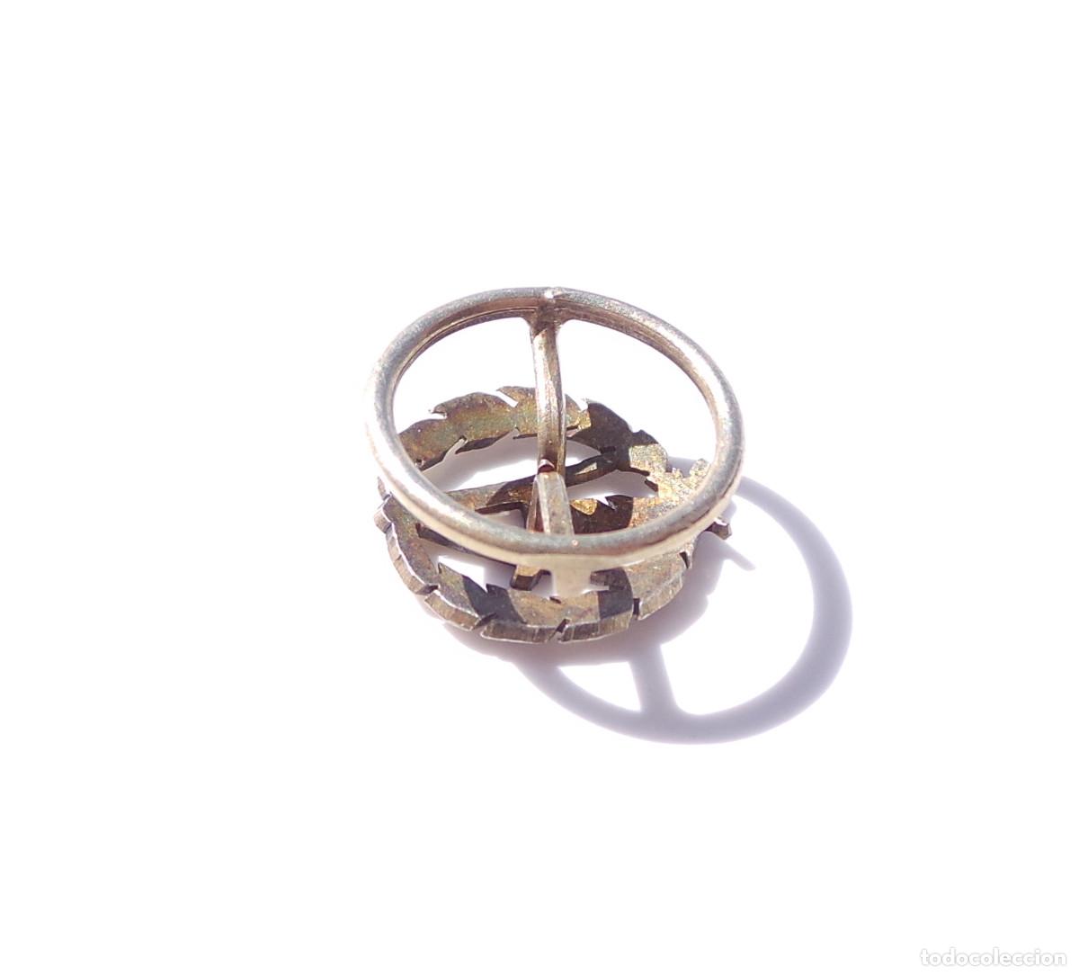 Militaria: INSIGNIA DE SOLAPA. ARQUITECTO. - Foto 2