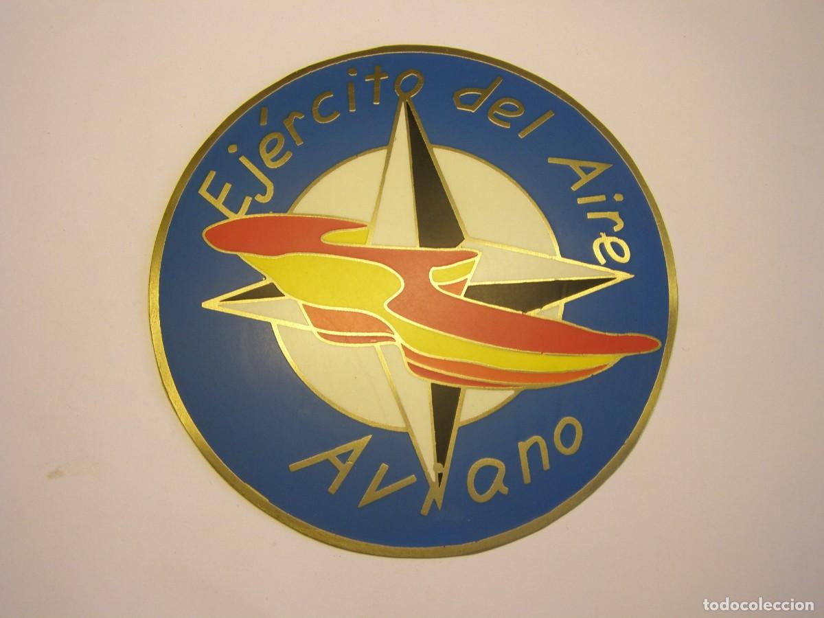 Militaria: Gran placa del Ejercito del Aire. AVIANO. - Foto 2