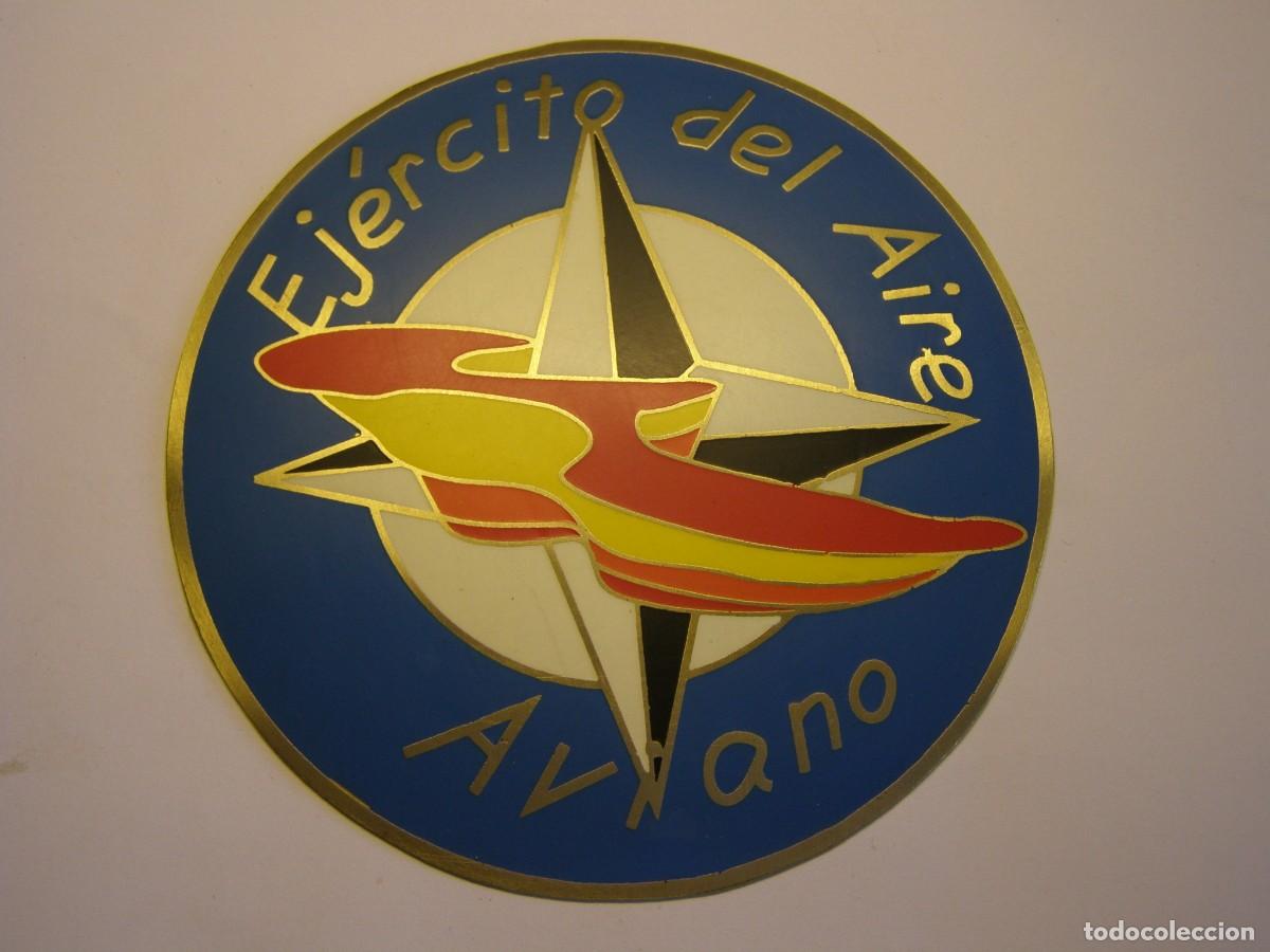 Militaria: Gran placa del Ejercito del Aire. AVIANO. - Foto 1