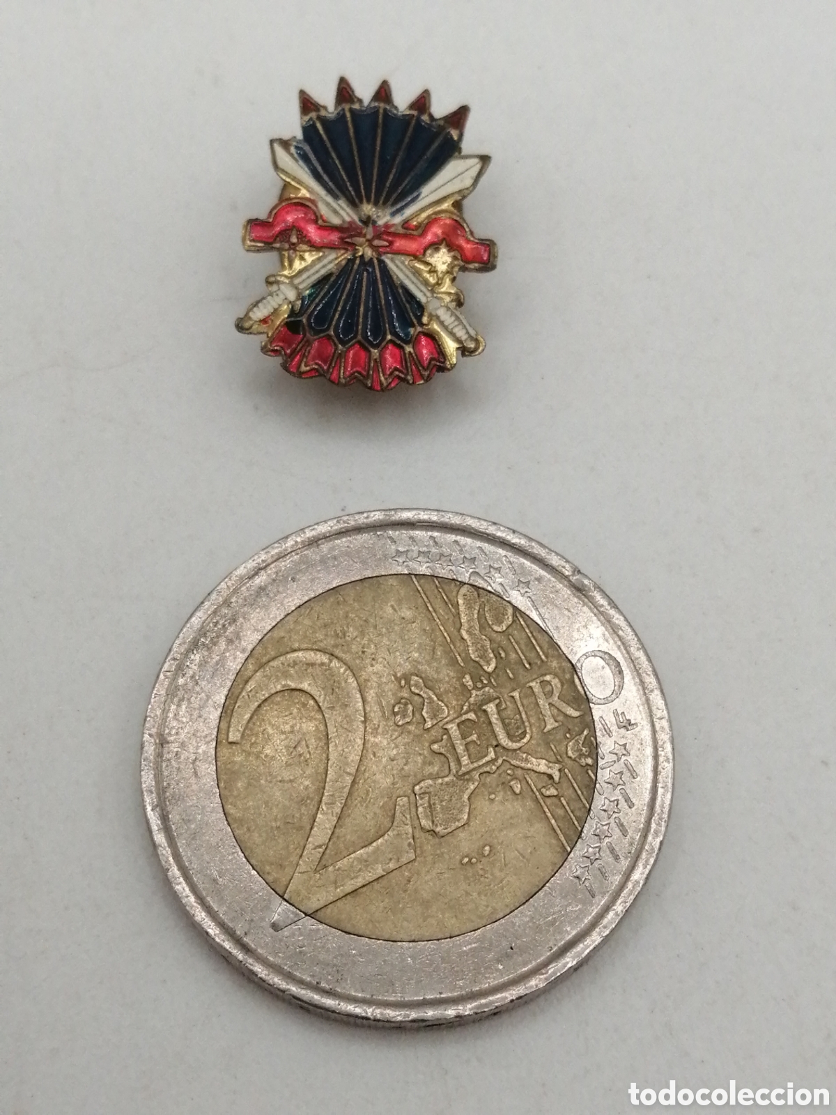 Militaria: Pin de solapa Falange - Foto 2