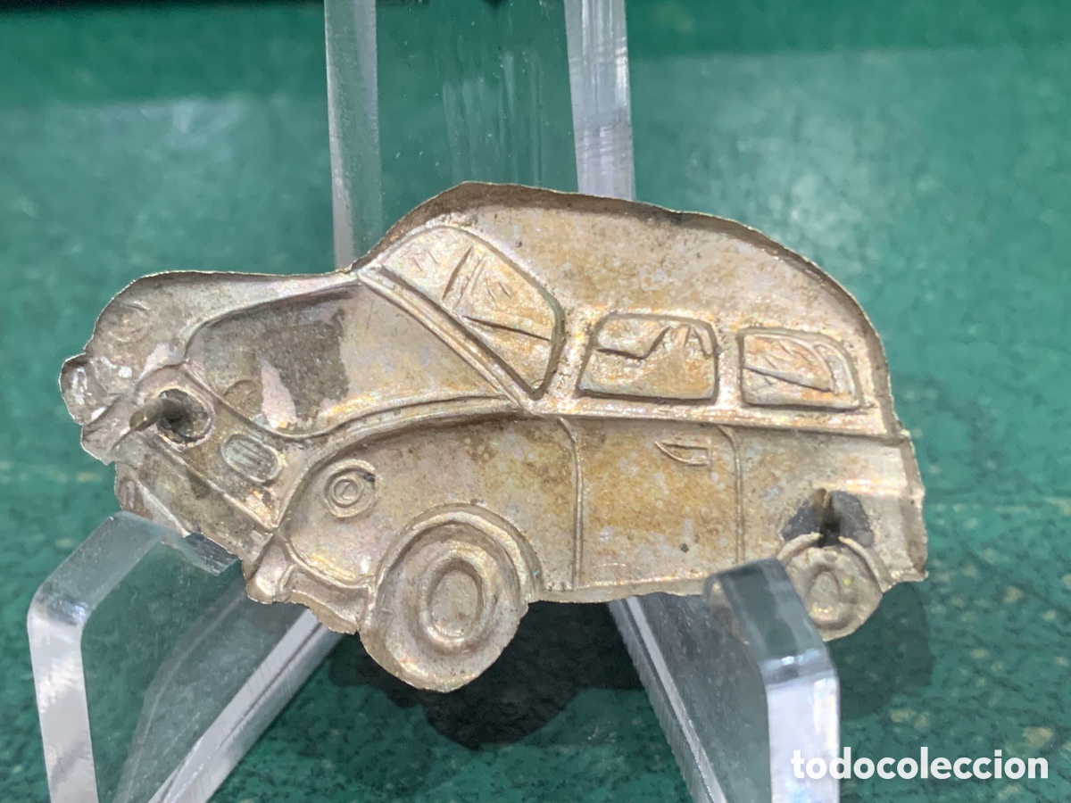 Militaria: Emblema de Gorra del Parque Movil - - Foto 3