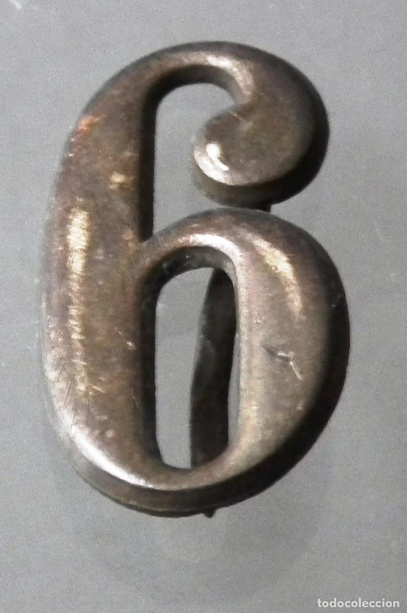 Militaria: N&Uacute;MERO 6 O 9 DE CUELLO - Foto 1