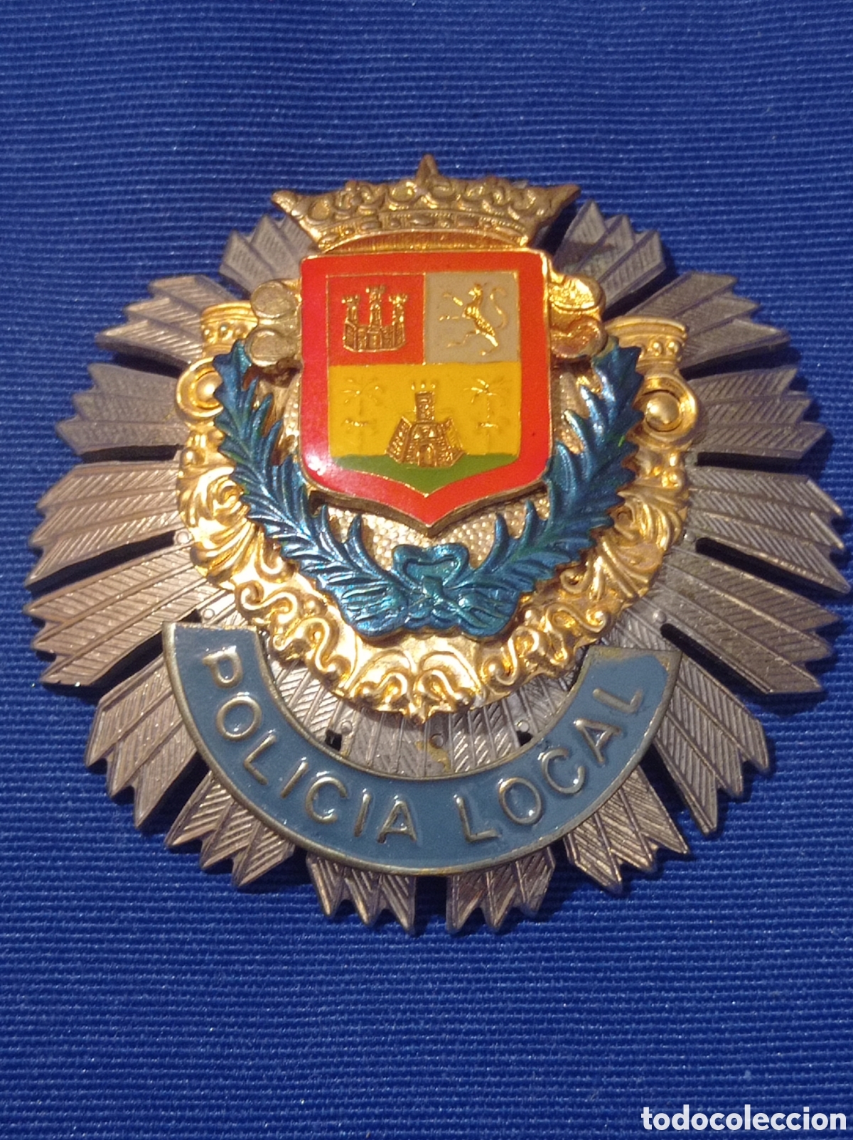 Placa Policía Municipal Bilbao (escudo antiguo)