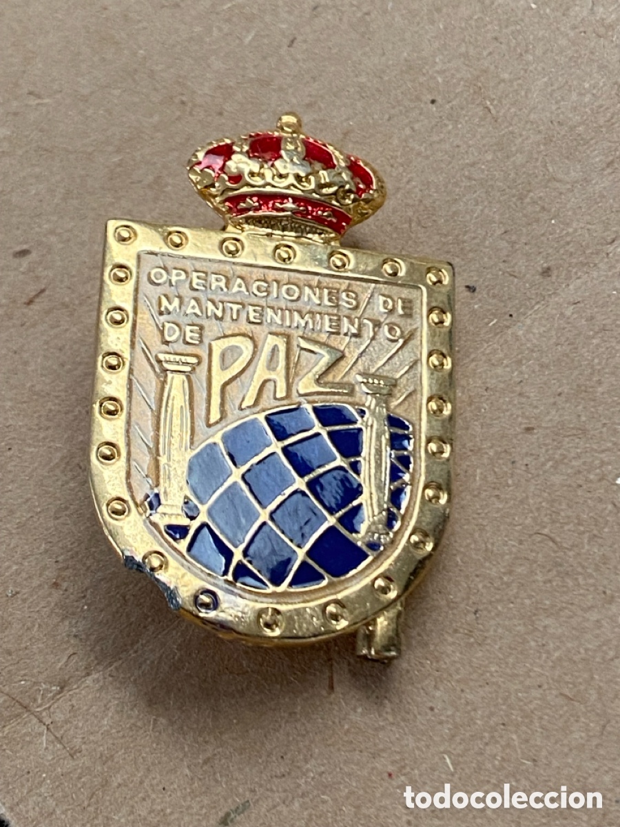 Militaria: DISTINTIVO MISI&Oacute;N MANTENIMIENTO DE PAZ. BOSNIA HERZEGOVINA