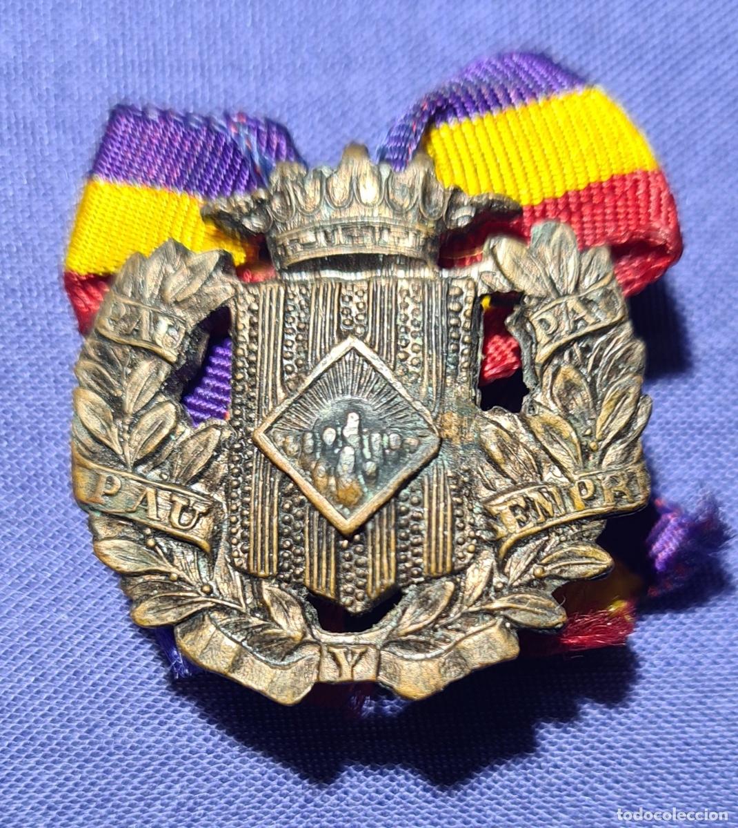 Militaria: Insignia Somatents Armats de Catalunya, Rep&uacute;blica Espa&ntilde;ola.