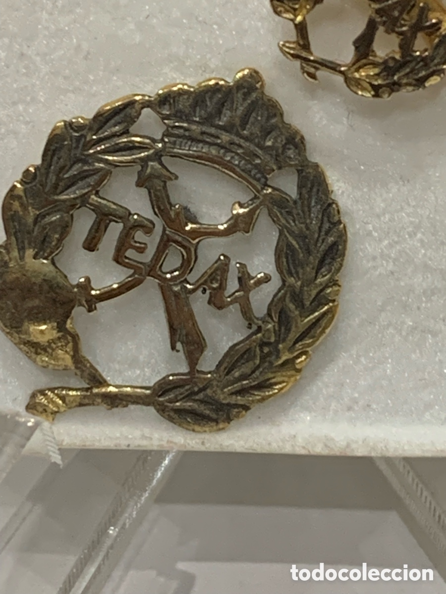 Militaria: Pin y pisa corbata de TEDAX - Plata - (1) - Foto 2