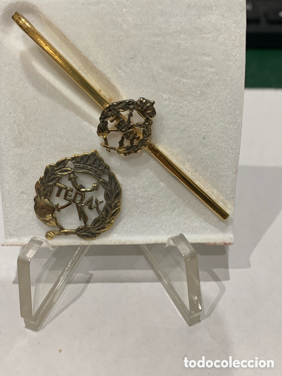 Militaria: Pin y pisa corbata de TEDAX - Plata - (1) - Foto 4