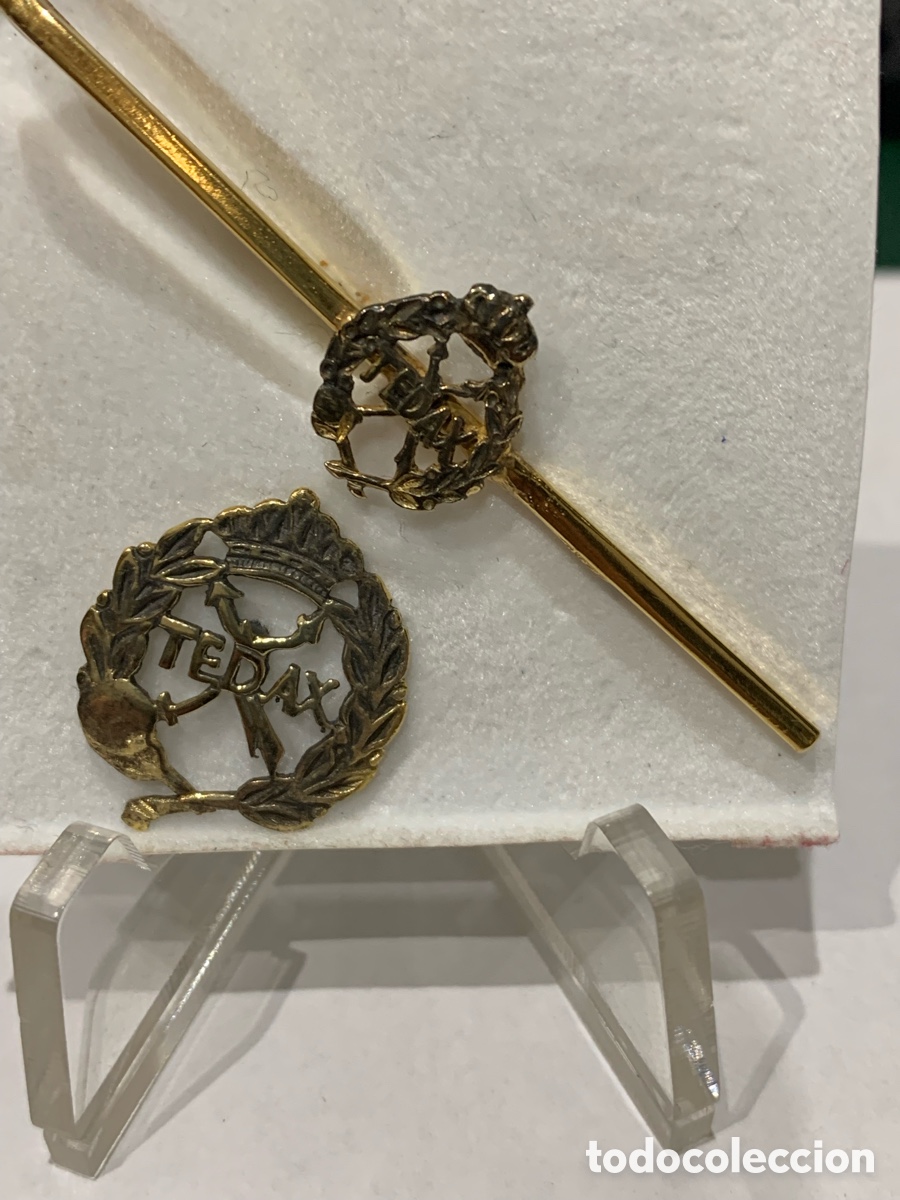 Militaria: Pin y pisa corbata de TEDAX - Plata - (1) - Foto 5