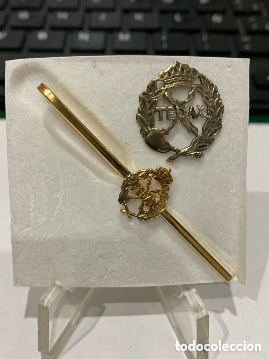 Militaria: Pin y Pisa Corbata de TEDAX - Plata - (2) - Foto 4