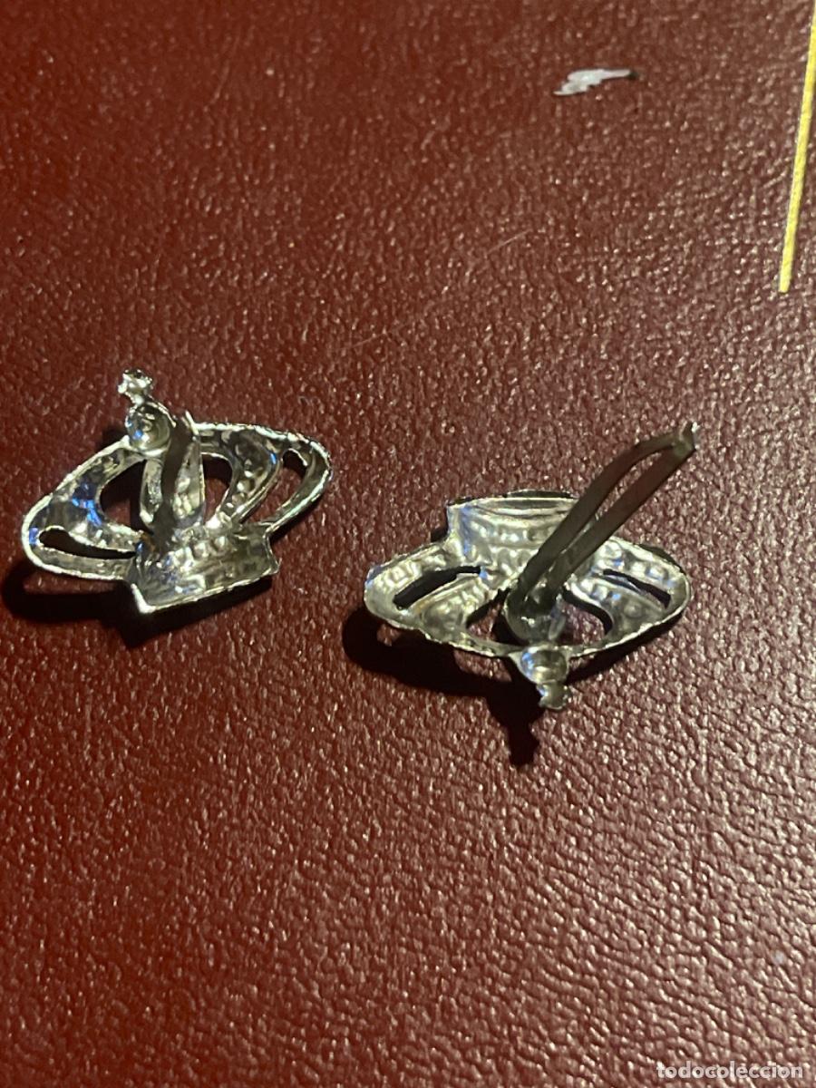 Militaria: Coronas de cuello &eacute;poca Alfonso xiii - Foto 2