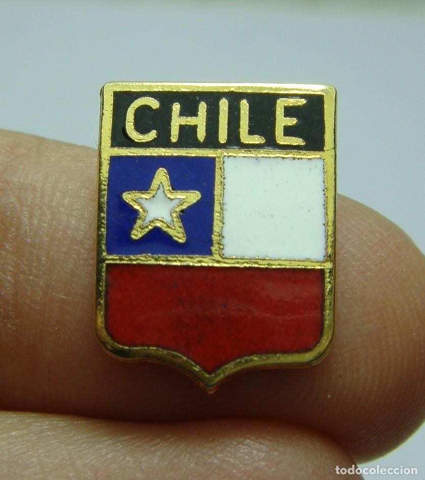 Militaria: Insignia con Alfiler del Gobierno de Chile. - Foto 1