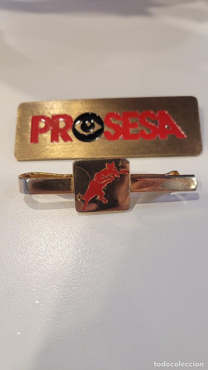 Militaria: PLACA Y PISACORBATAS DE PROSESA - Foto 1