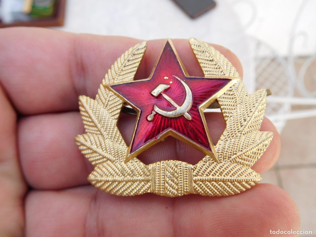 Militaria: Insignia para gorra sovi&eacute;tica - Foto 1