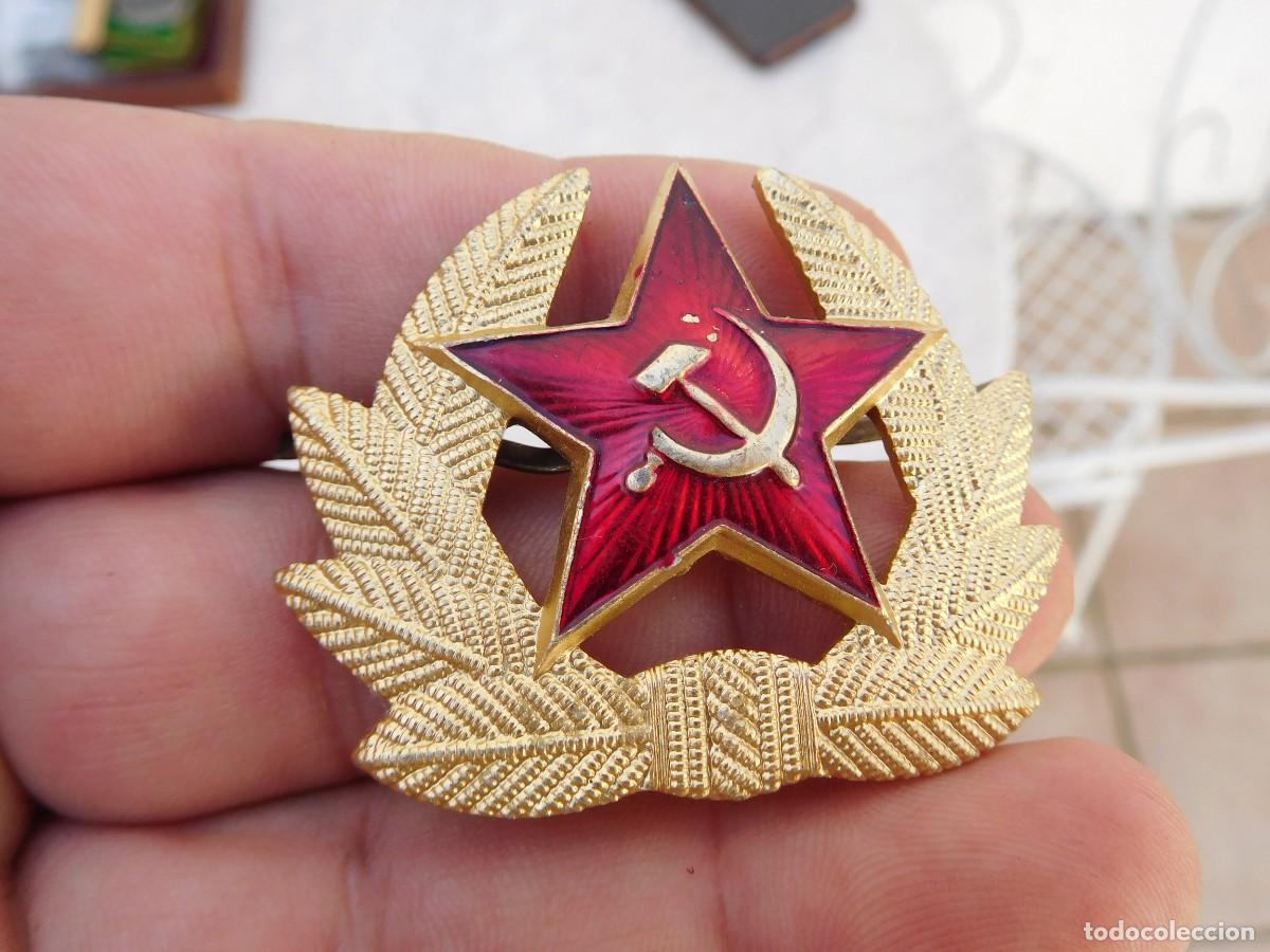 Militaria: Insignia para gorra sovi&eacute;tica - Foto 2