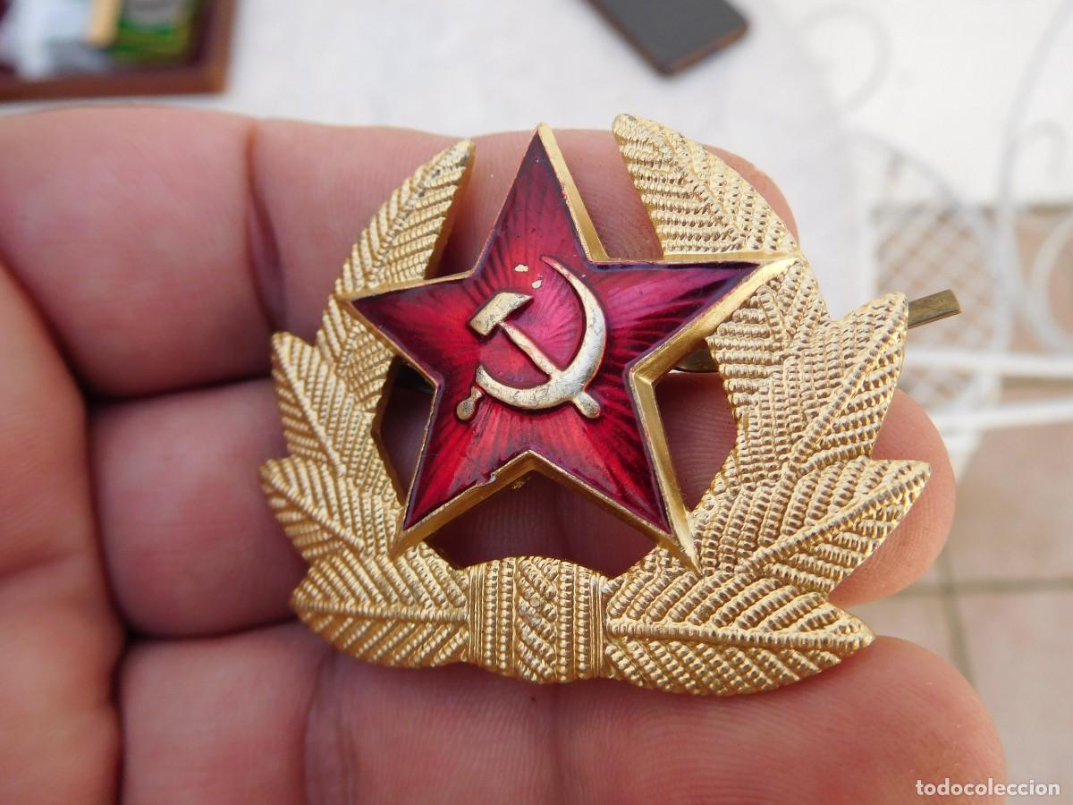 Militaria: Insignia para gorra sovi&eacute;tica - Foto 3