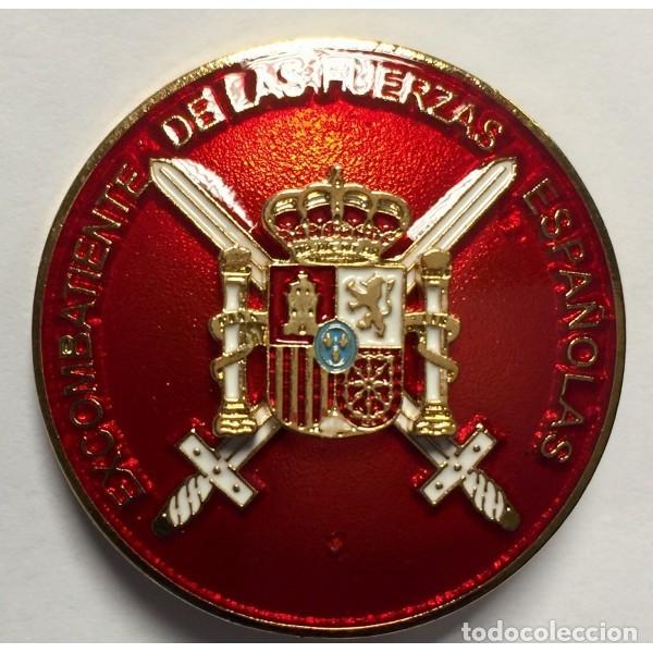 Militaria: Distintivo Solapa Excombatiente Suboficial Fuerzas Espa&ntilde;olas