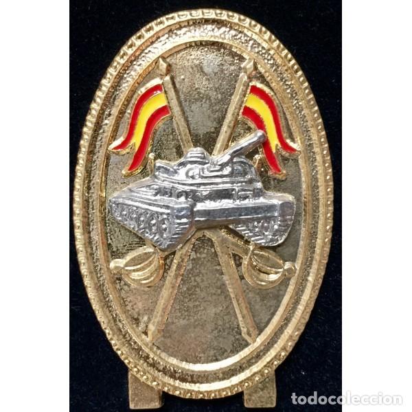 Militaria: Distintivo Jefe Carros Combate e instructor Suboficiales