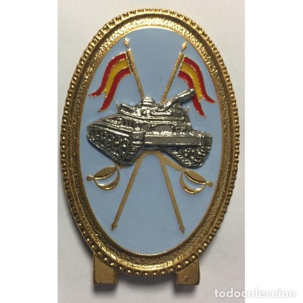 Militaria: Distintivo Especialista en carros de combate Jefes y oficiales