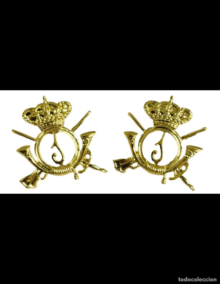 Militaria: Emblema de solapa del Regimiento de Infanter&iacute;a Inmemorial del Rey N&ordm;1