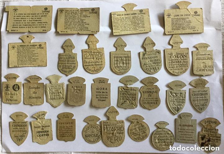 Militaria: COLECCION DE 91 EMBLEMAS CORRIENTES - Foto 2