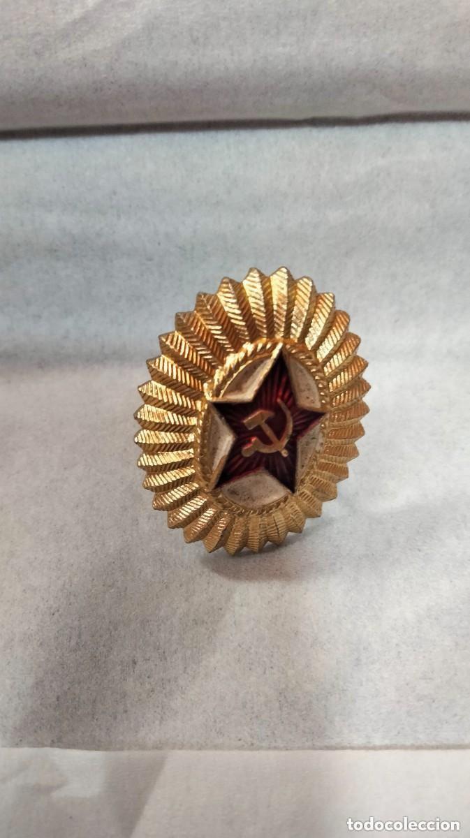 Militaria: INSIGNIA PARA GORRA - UNION SOVIETICA - Foto 1