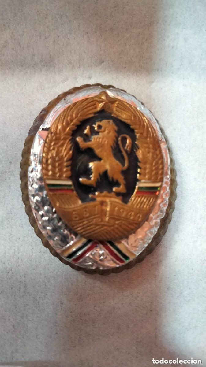 Militaria: INSIGNIA PARA GORRA- BULGARIA - Foto 1