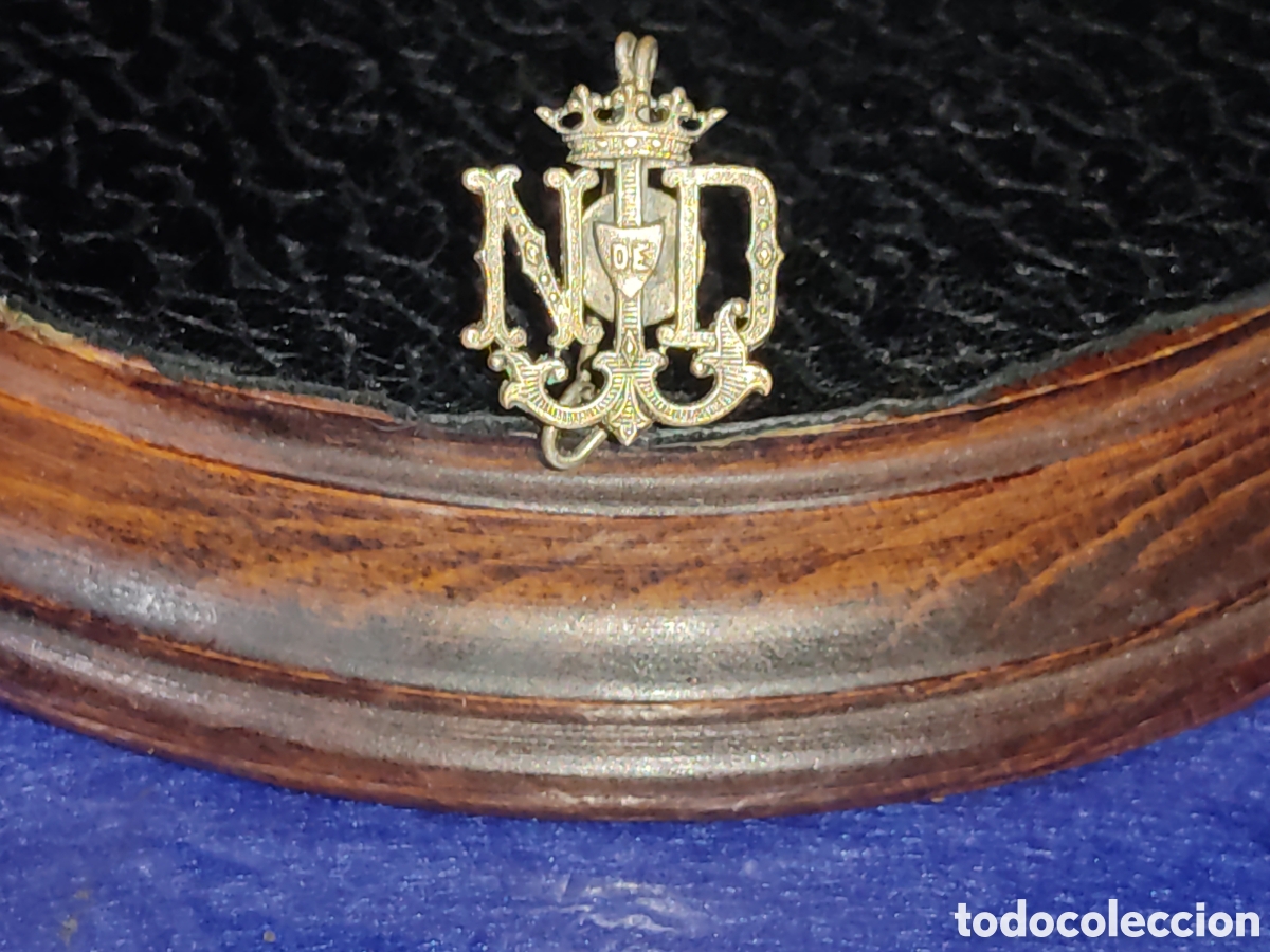 Broche Religieuse Notre Dame De Lourdes - Modèle Vintage Ou Ancien, Occasion