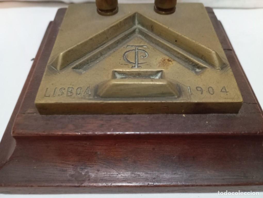 Militaria: trofeo militar proyectiles lisboa 1904 - Foto 2