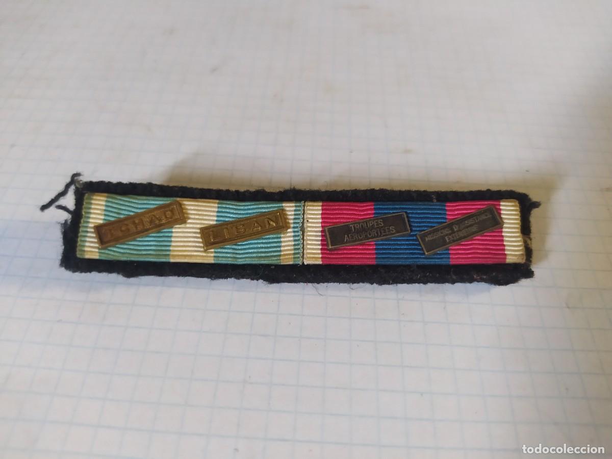 Militaria: Pasador de tela franc&eacute;s - Foto 1