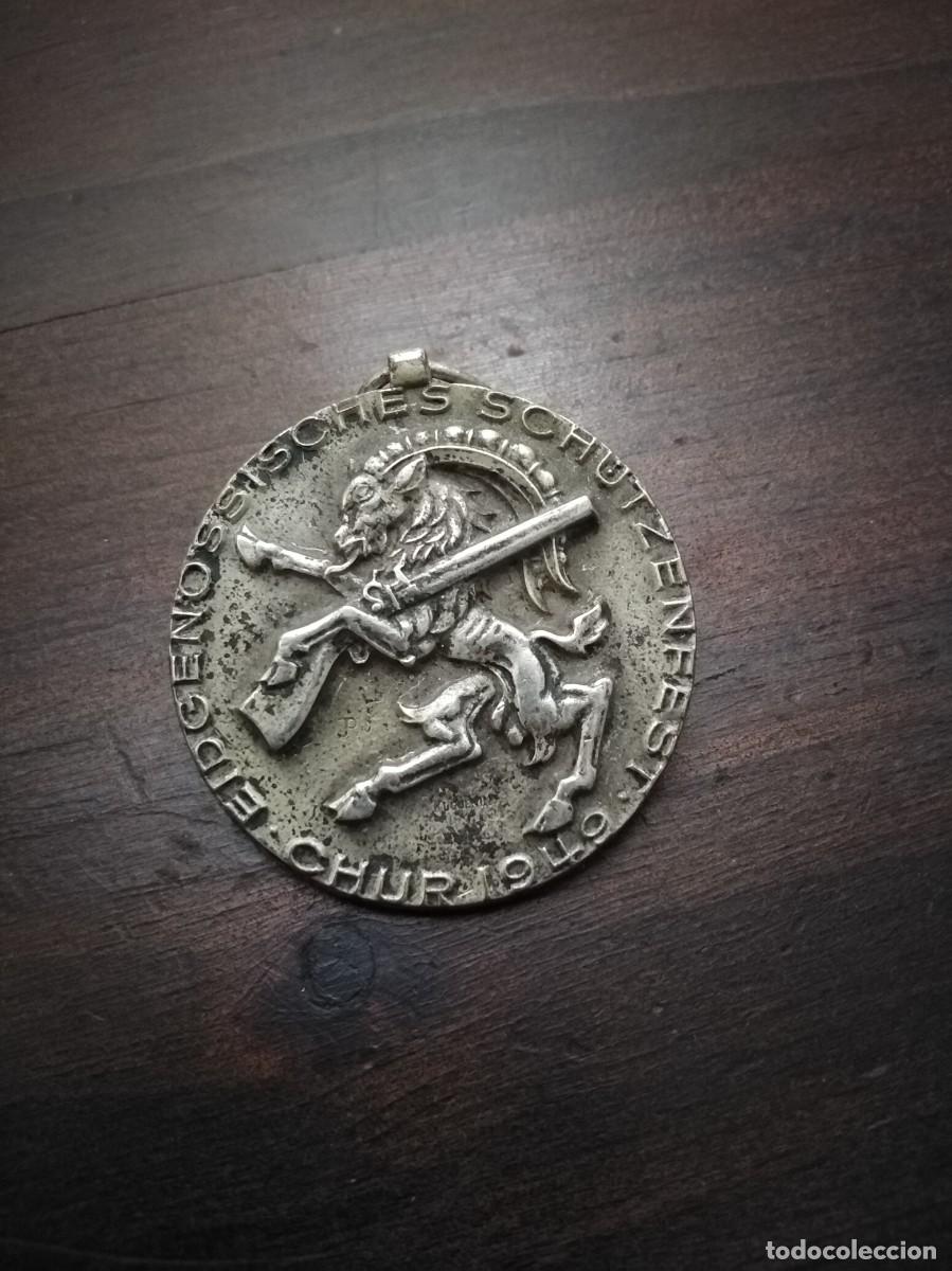 Militaria: Medalla de tiro. 1949. - Foto 1
