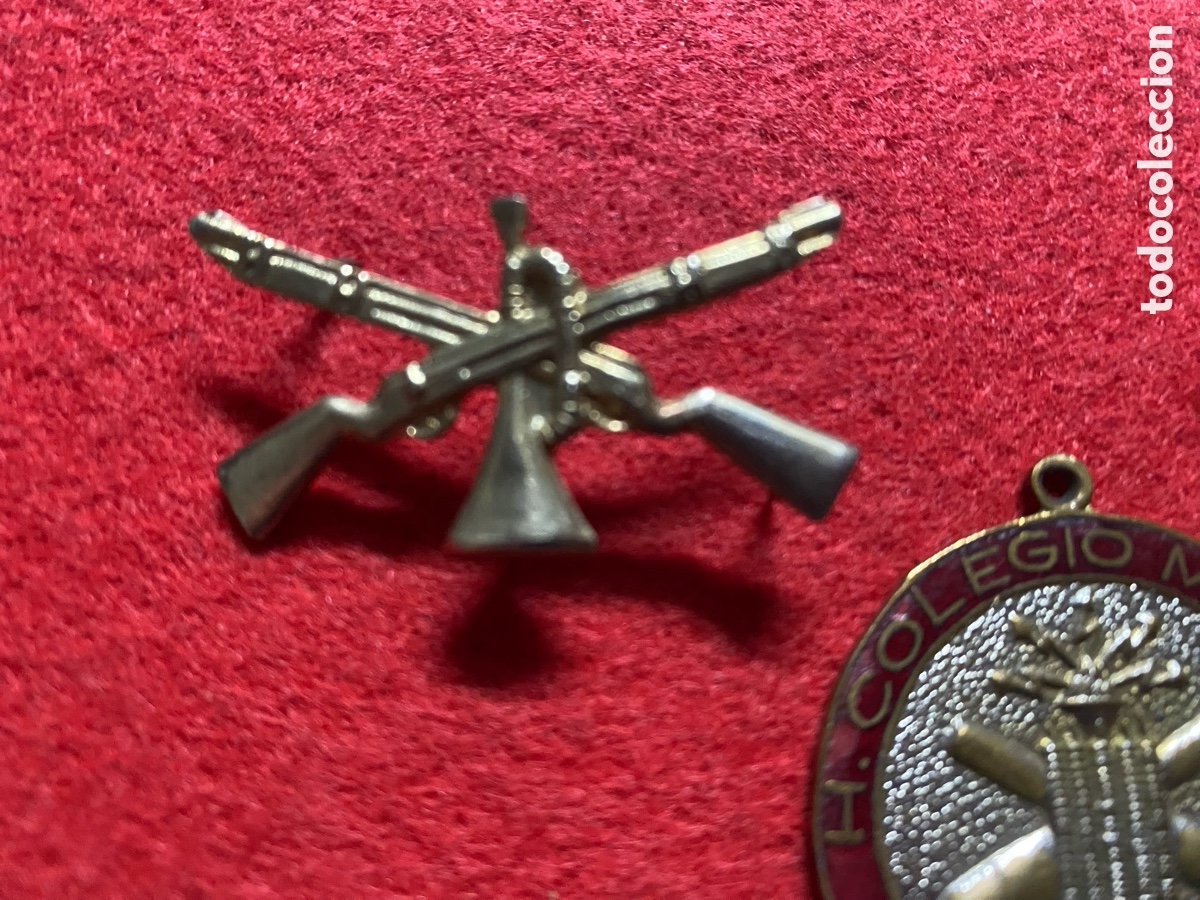 Militaria: LOTE INSIGNIAS EJERCITO MEXICANO - Foto 2