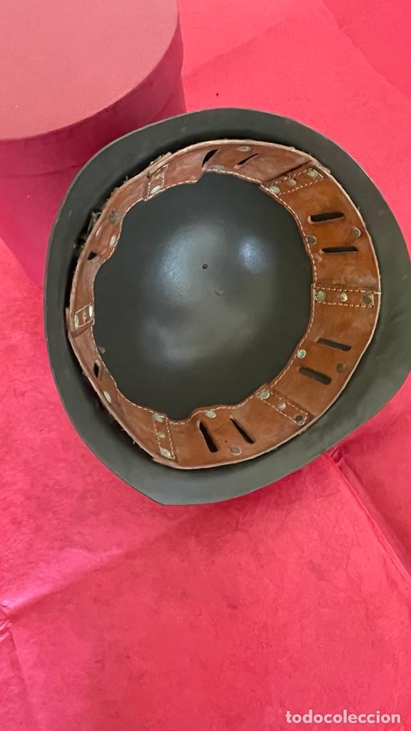 Militaria: CASCO MILITAR ANTIGUO - Foto 4