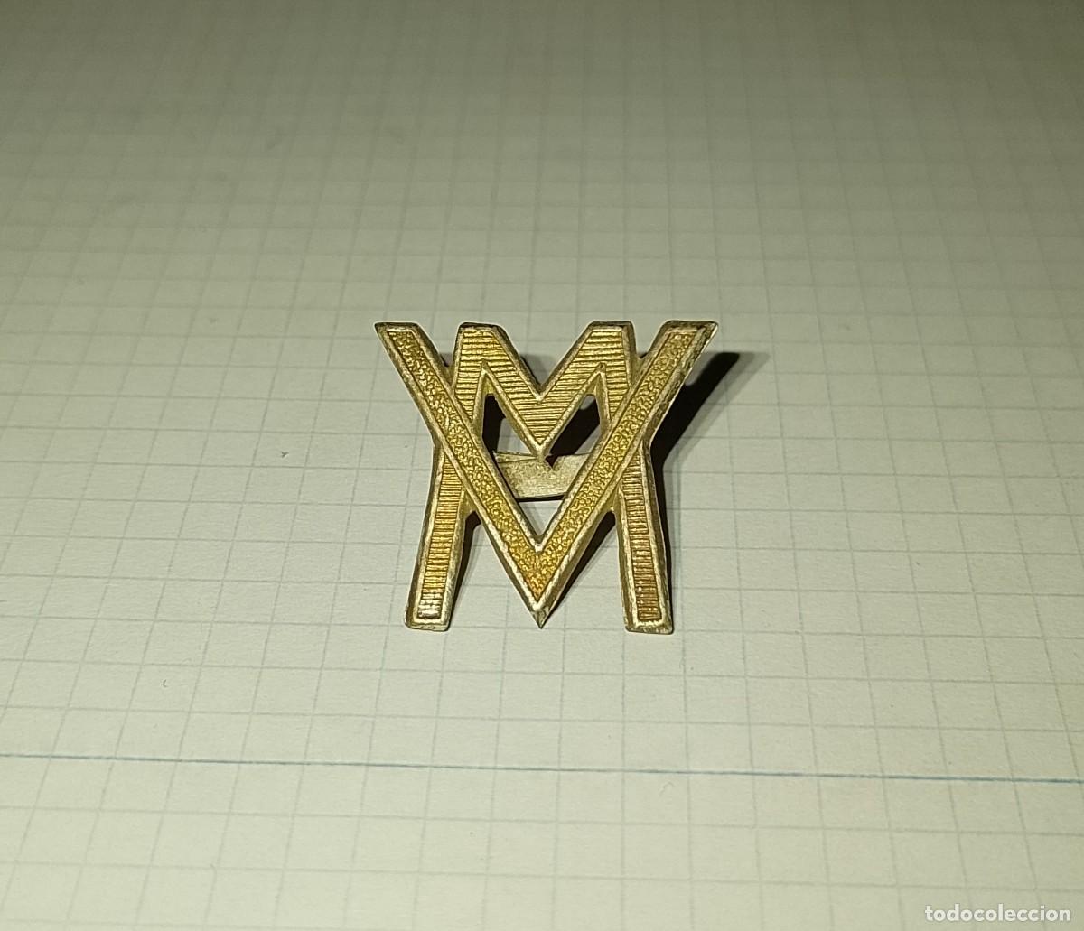 Militaria: Insignia de cuello VM - Foto 1