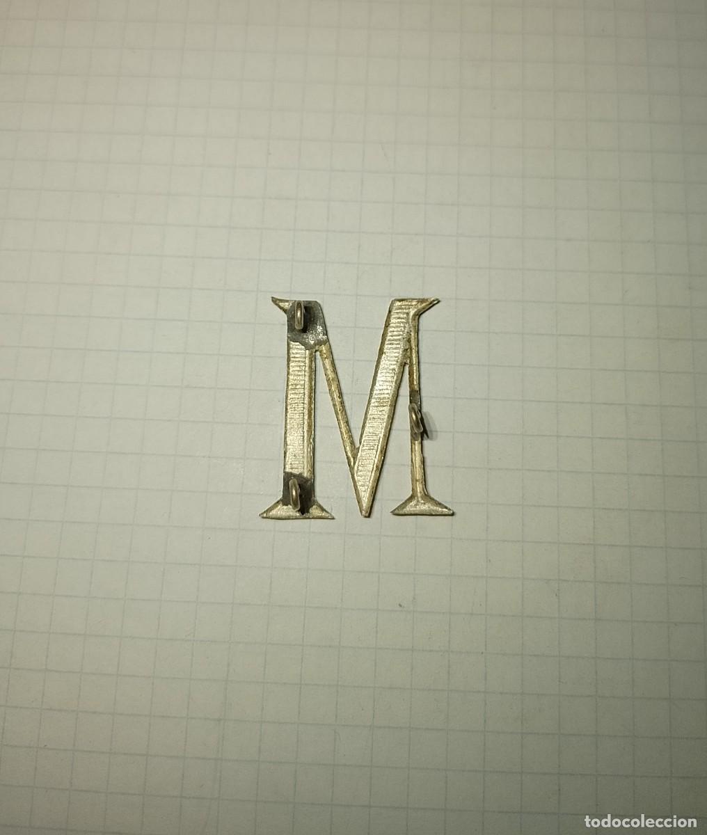 Militaria: Insignia M de cuello. - Foto 2