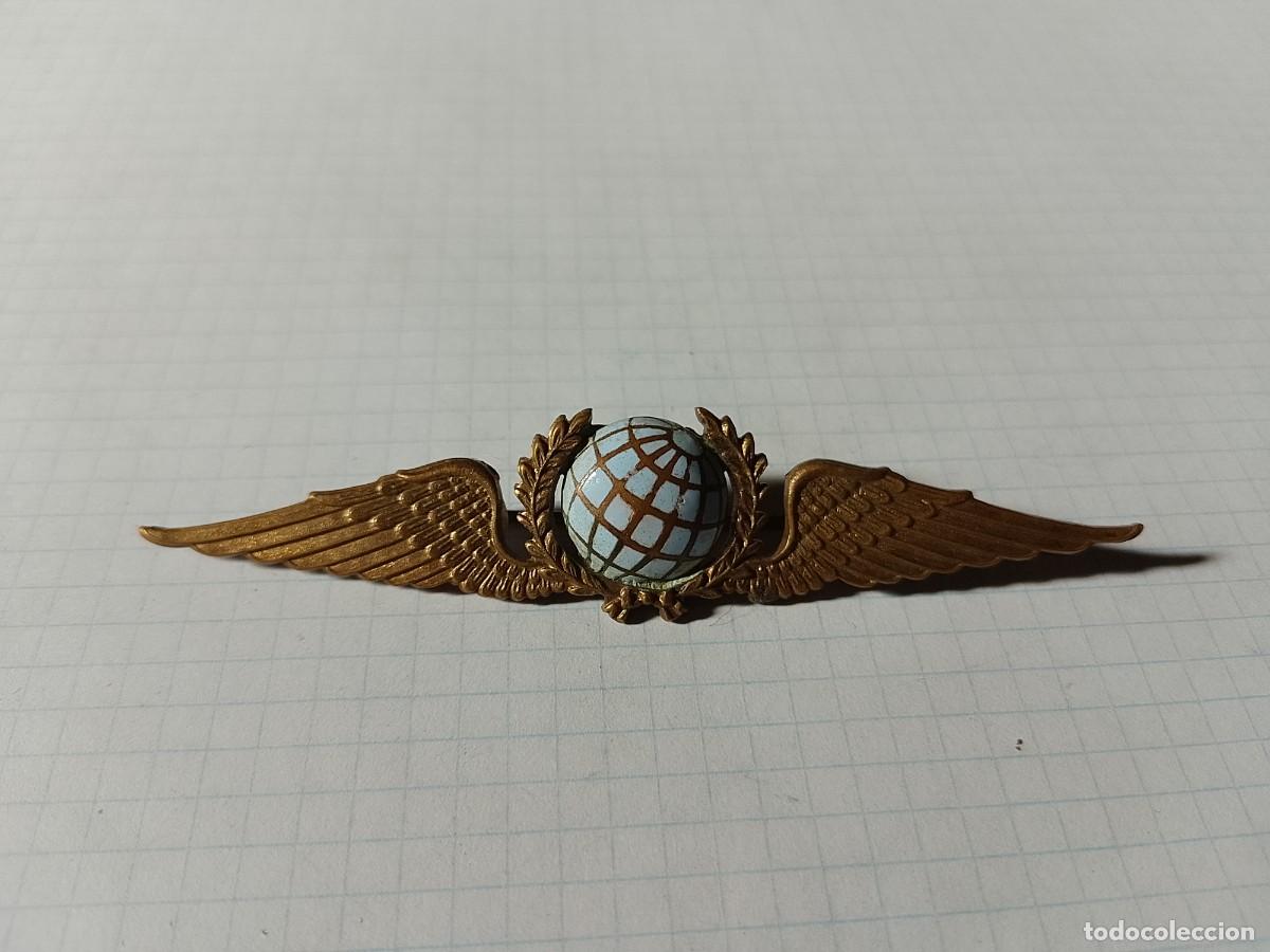 Militaria: Distintivo esmaltado de alas - Foto 1
