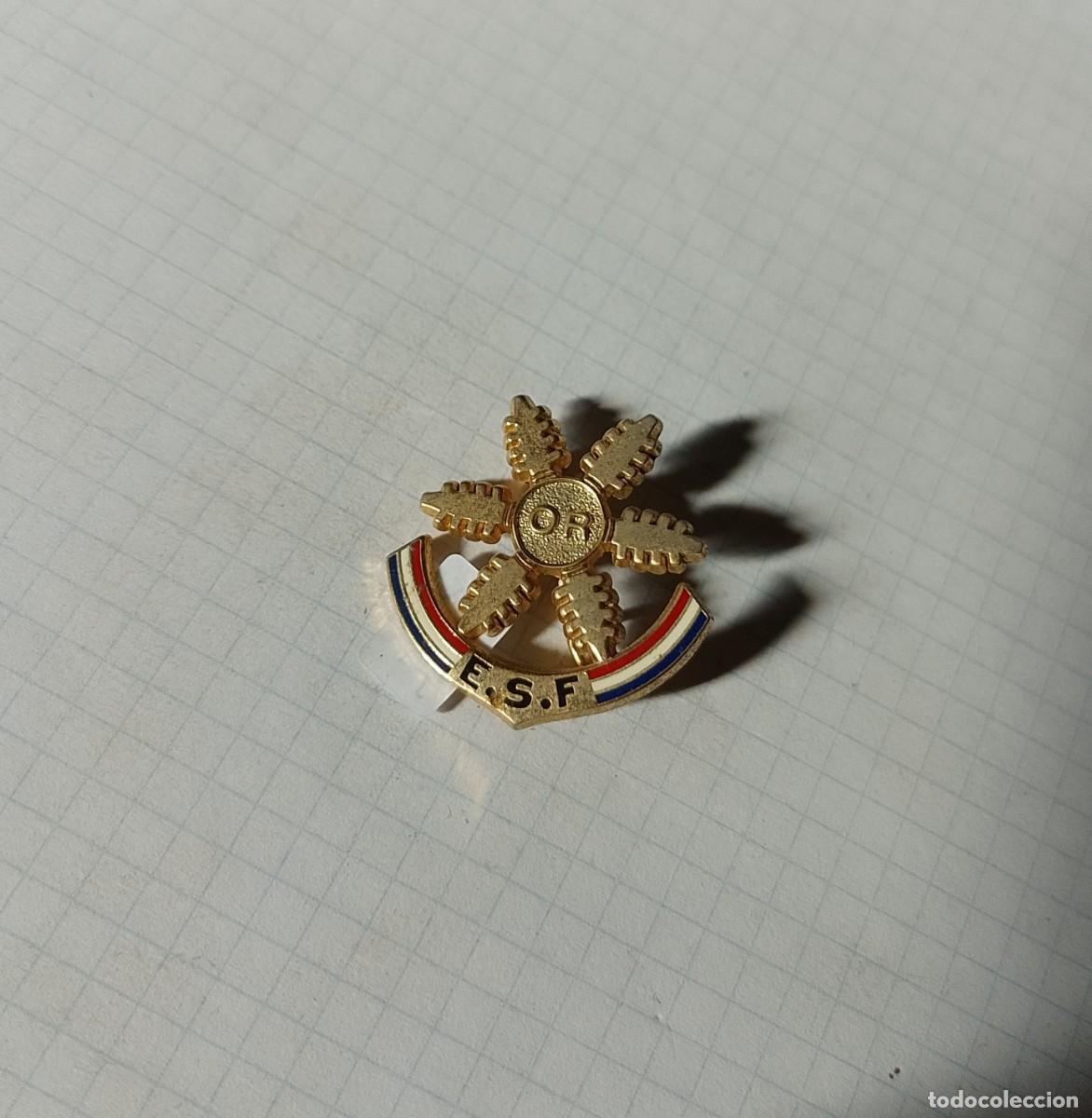Militaria: Distintivo franc&eacute;s, E.S.F. - Foto 1