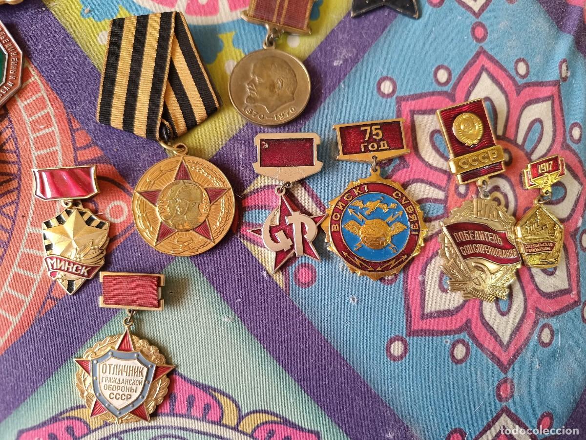 Militaria: Lote de 100 insignias sovi&eacute;ticas - Foto 3