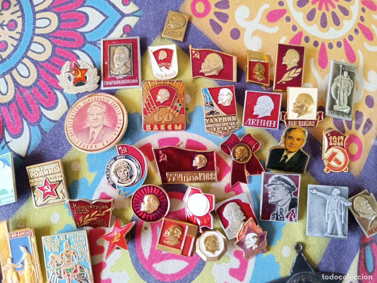 Militaria: Lote de 100 insignias sovi&eacute;ticas - Foto 4