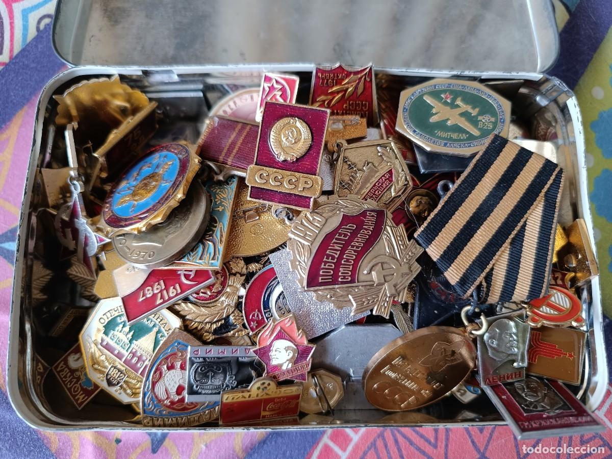 Militaria: Lote de 100 insignias sovi&eacute;ticas - Foto 6