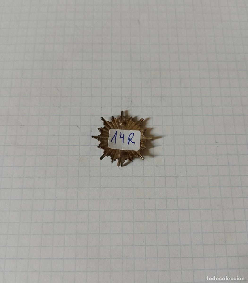 Militaria: Distintivo plateado, 2 cm - Foto 3