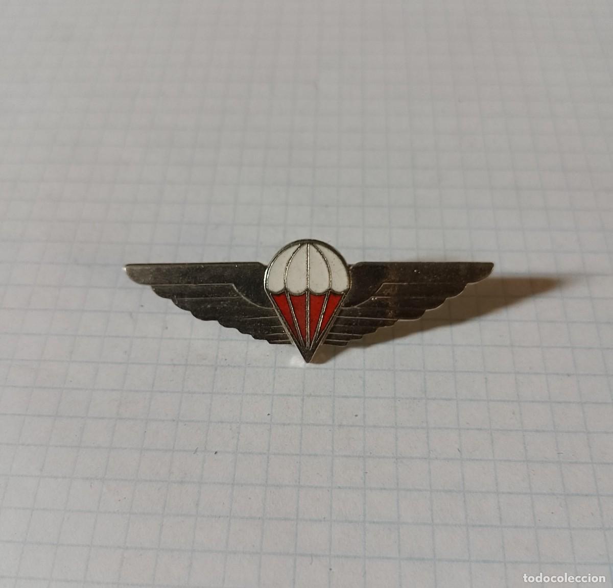 Militaria: Distintivo de alas, plateado - Foto 1