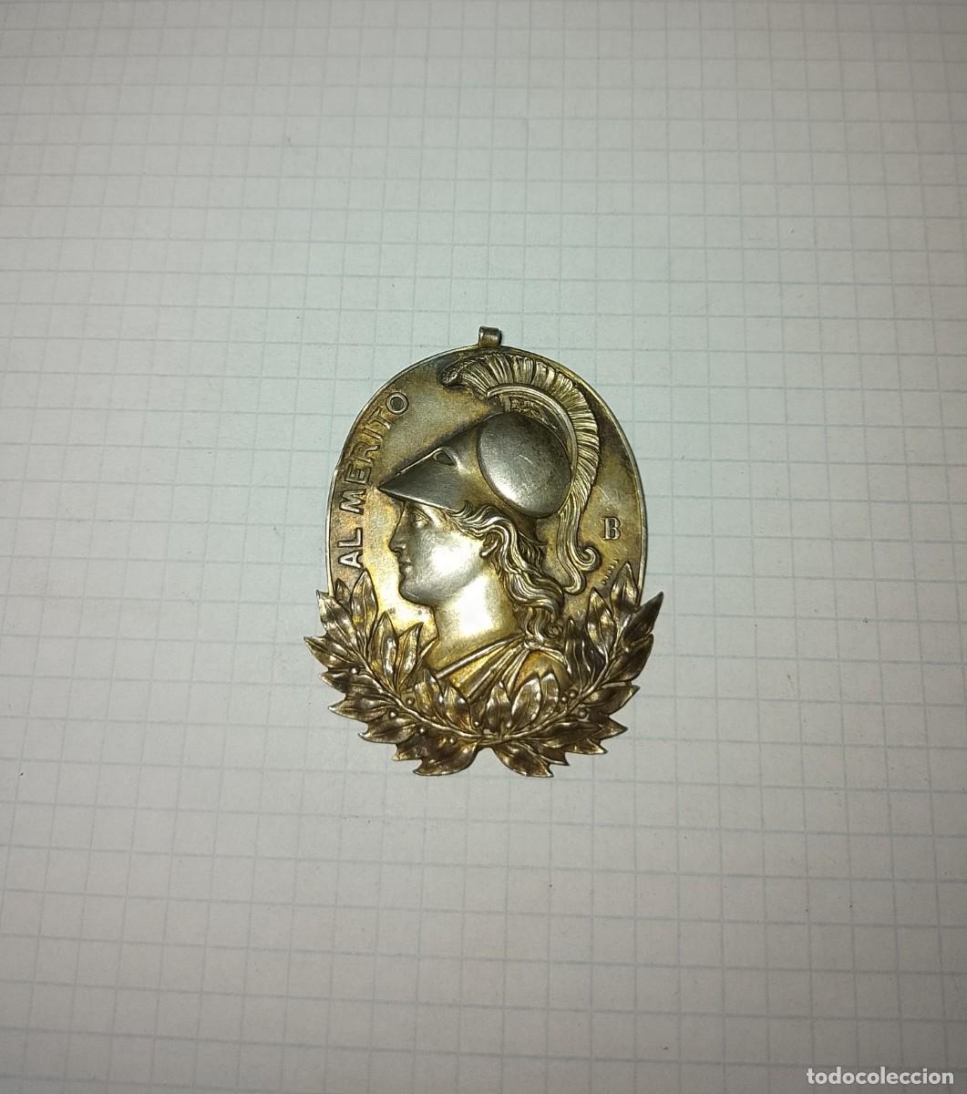 Militaria: Medalla al m&eacute;rito, plateada - Foto 2