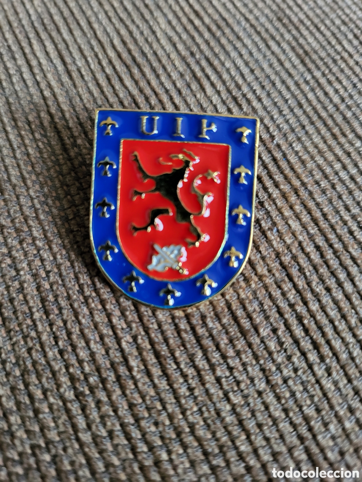 Militaria: Pin UIP Polic&iacute;a Nacional