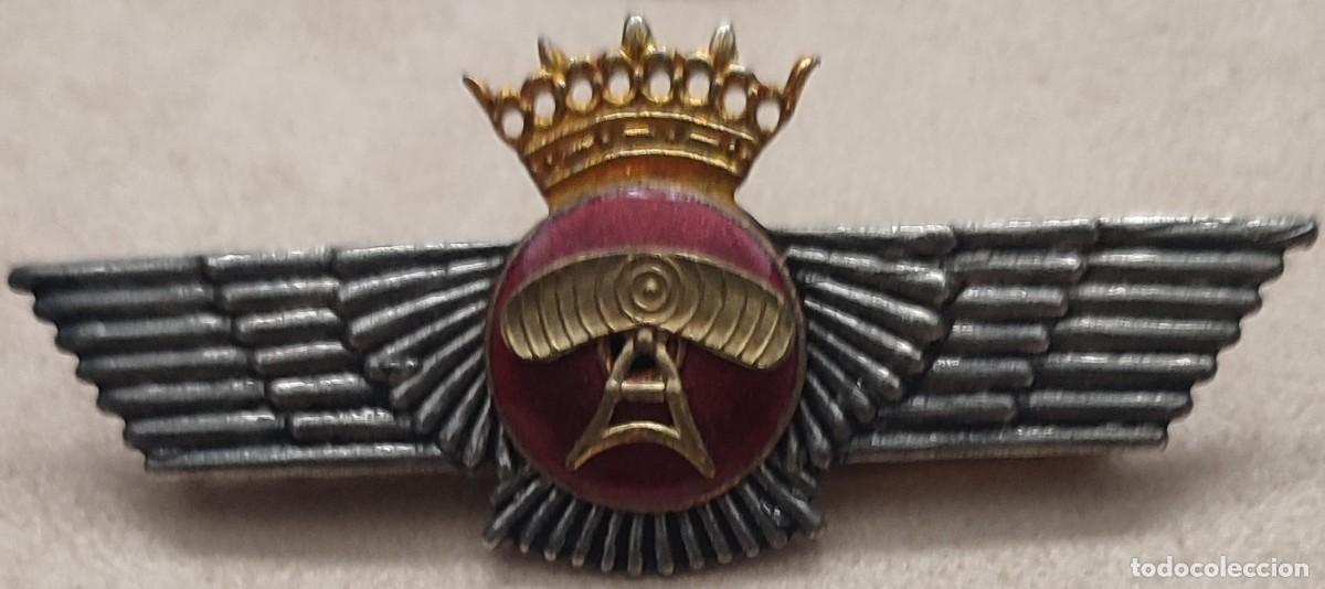Militaria: DISTINTIVO DE MANDO Y CONTROL DEL EJ&Eacute;RCITO DEL A&Eacute;REO. 1950 - Foto 1