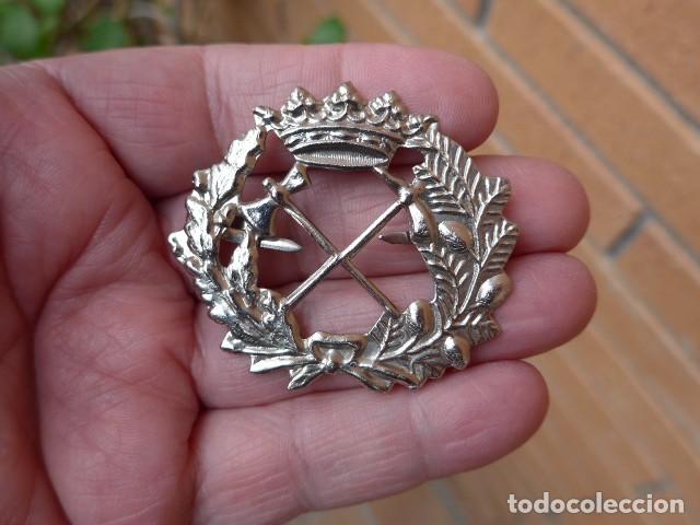Militaria: ANTIGUO EMBLEMA DE GORRA INGENIEROS DE MONTES - GUARDA FORESTAL