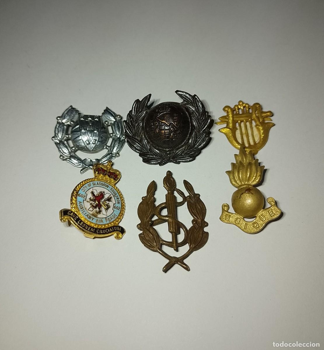 Militaria: Lote de 6 distintivos ingleses - Foto 2